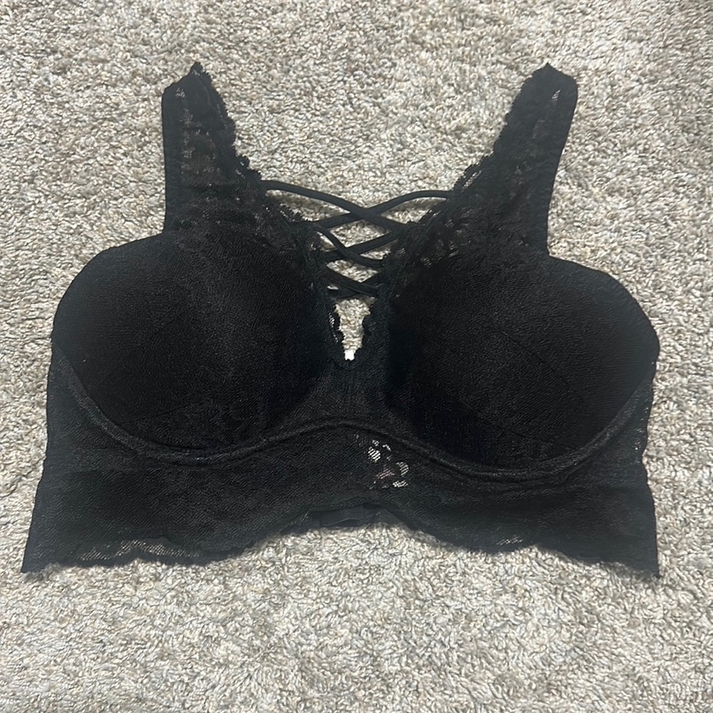 Victoria’s Secret Pink Black Bralette